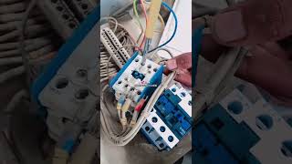 Three phase ac contactor cannection sorts electricalengineering trending [upl. by Brezin]