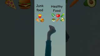 Junk food vs healthy food [upl. by Zara]