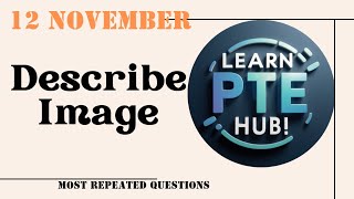 PTE Speaking Describe Image  November 2024 Practice Predictions [upl. by Nohsed819]