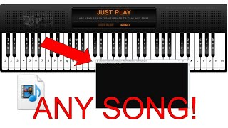 HOW TO CONVERT MIDI FILES AND PLAY VIRTUAL PIANO USING A PROGRAMBOT ANY SONG [upl. by Ailemaj]