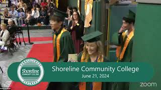 Shoreline Community College Commencement  June 21 2024 [upl. by Devonna970]