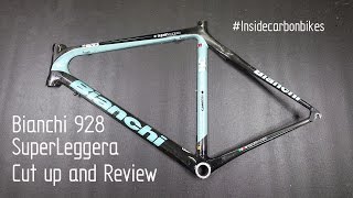 Bianchi 928 SuperLeggera Cut up and Review [upl. by Anairol]