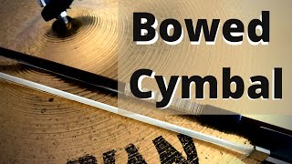 Suspense  Bowed Cymbal Sound Effect [upl. by Lallage]