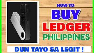 How to Buy Ledger Nano S Plus in Philippines Official Reseller  Ledger Philippines Hardware Wallet [upl. by Anaitat]