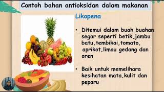 SAINS TINGKATAN 4 BAB 10  103 BAHAN ANTIOKSIDAN [upl. by Shig]