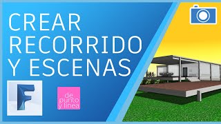 Autodesk FormIt Como crear recorridos virtuales en base a escenas [upl. by Bores]