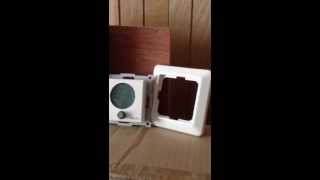 Danfoss Devireg 550 White  7 Day Prog Thermostat [upl. by Marks794]