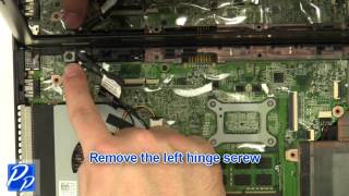 Dell Inspiron 14Z N411z DC Jack Replacement Video Tutorial [upl. by Legna]