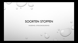 Soorten stoffen I Geleidbaarheid van Stoffen [upl. by Bac]