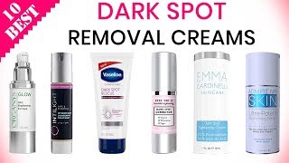 10 Best Creams for Dark Spots  top dark spot corrector for acne scars melasma tan sun spots [upl. by Yraeht]