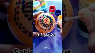 Satisfying Art  Acrylic Paint  art [upl. by Enelhtak]