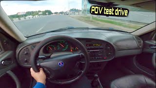 2003 Saab 93 turbo 200HP POV Test Drive [upl. by Annek]