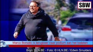 Marco Borsato is terugkeer naar podium aan het loslaten [upl. by Toney]