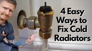 How to Fix a Cold Radiator 4 Easy Ways  DIY Plumbing [upl. by Ettegdirb]