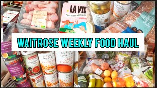 £102 Waitrose Weekly Food Shop For Family of 5  Grocery Haul UK [upl. by Nyleve]