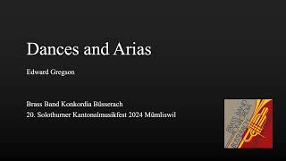 Dances and Arias  Edward Gregson [upl. by Mahmud330]