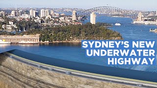 Sydneys 5BN Tunnel UTurn [upl. by Seuqramed]