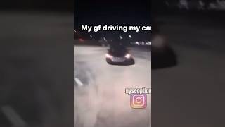 NEVER let your GF drift your car🤧🥲 driving drift ingdrift cars fails [upl. by Elaval394]