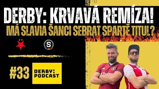 Derby Krvavá remíza Má Slavia ještě šanci sebrat Spartě titul [upl. by Lucie214]