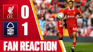 Liverpool 01 Nottingham Forest  Post Match Fan Reactions [upl. by Lozar]