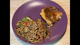 Lachs an Teriyaki Soße [upl. by Relyk991]