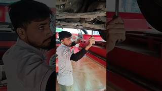 Car wheel alignment adjusting toeviral video [upl. by Ennayelhsa]