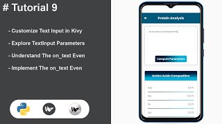 KivykivyMD Tutorial 9  Create Mobile Apps With Python [upl. by Parthinia873]