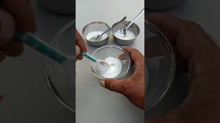 how to make salt and sugar slime  slime shorts [upl. by Averat345]