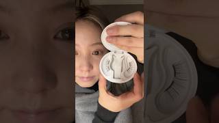 How to apply magnetic eyelashes 🧲 magneticeyelashes [upl. by Sidalg949]