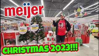 CHRISTMAS 2023 AT MEIJER  BOARDMAN OH [upl. by Lleret]