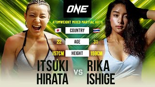 Itsuki Hirata vs Rika Ishige  Full Fight Replay [upl. by Chuch287]