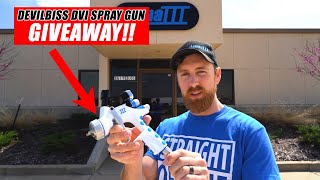 Lumaiii spray gun giveaway 2 Devilbiss DV1 Clear Coat💥 Easy ways to enter [upl. by Peugia]