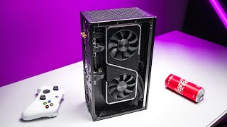 Velka 7  The Brutally Small RTX 3070 Build [upl. by Illehs]