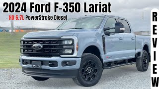 2024 Ford Super Duty F350 Lariat Ultimate Review [upl. by Avrom395]