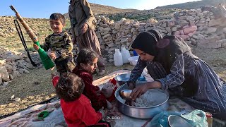 Nomadic Life in Iran Traditional Bread Making and Honey Harvesting [upl. by Carlo]