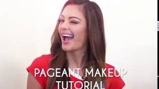 Pageant Makeup Tutorial with Miss Universe 2017 [upl. by Zicarelli]