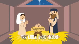 Yancy amp Little Praise Party  Away In A Manger OFFICIAL MUSIC VIDEO Christmas Kids Worship Song [upl. by Jabez]