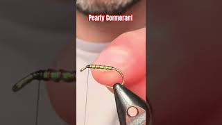 How to Tie The Pearly Cormorant fishing flytying trout flyfishingonly troutfishing [upl. by Nomar]