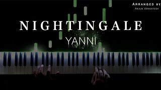 Nightingale  Piano Cover  Tutorial  Yanni  Arjun Venkatesh  Instrumental [upl. by Cecilla]