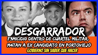 Desgarrador F3micidi0 dentro de cuartel militar M4tan a ex candidato Gobierno sin saber que hacer [upl. by Klenk]