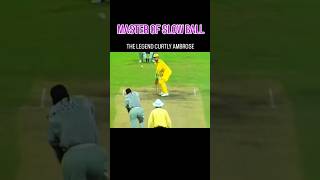 Curtly Ambrose Traps Ian Healy With A Cheeky Slower Ball  Bowling Setup [upl. by Kerwon]