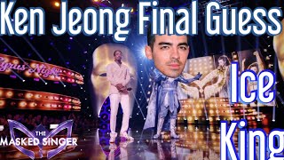 Ken Jeong Final Guesses on Ice King Is Joe Jonas  The Masked Singer USA Season 12 Ep 8 [upl. by Prudhoe]