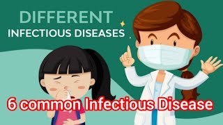 6 common Infectious Disease with full details [upl. by Bancroft]