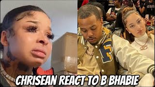 Social Media Reacts To Chrisean Rock Account Posting About Bhad Bhabie Domestic Abuse [upl. by Leirbag]