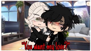 quotYou want my lovequot  Gacha Club GCMM  Gacha Club Mini Movie [upl. by Wettam]