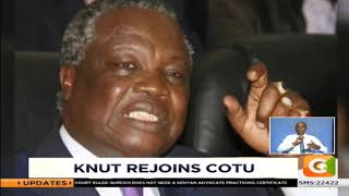 KNUT rejoins COTU after 50 years of separation [upl. by Gensler235]