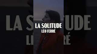 Le Clip de quotLa Solitudequot réalisé en partenariat avec gobelins sort lundi 📹 [upl. by Llertac]