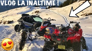 ÎN MUNTII BAIULUI CU ATV  SKIDOO  MAVERICK X3 CROSS  cazatura sarituri tractare  😱🔥 [upl. by Ardnal]