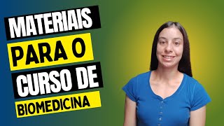 Materiais para a faculdade de Biomedicina  Como se dar bem na Graduação [upl. by Feodore]