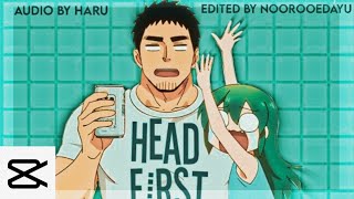 H E A D F I R S T  igarashi futaba x takeda harumi edit [upl. by Ayhdiv]